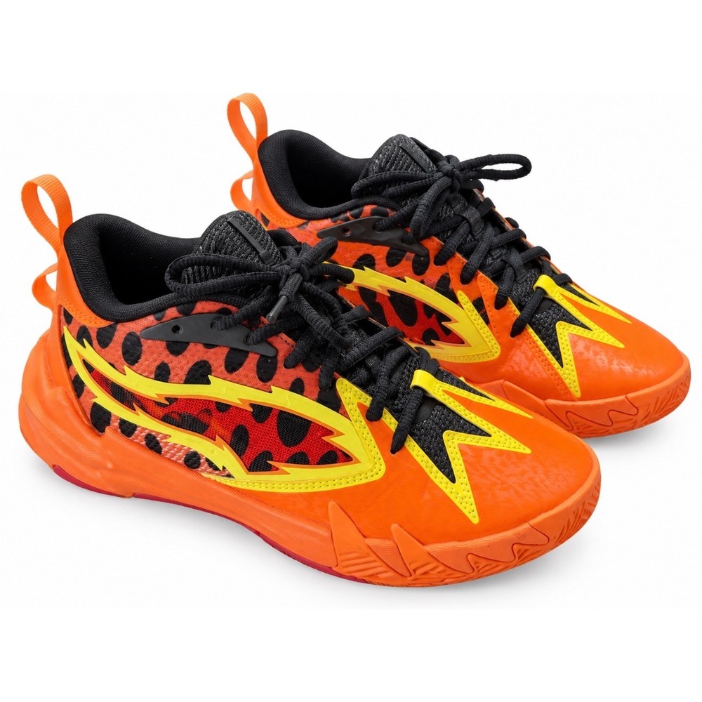 Puma Scoot Zeros x Cheetos Mens Basketball Shoes Orange Black 309865-02